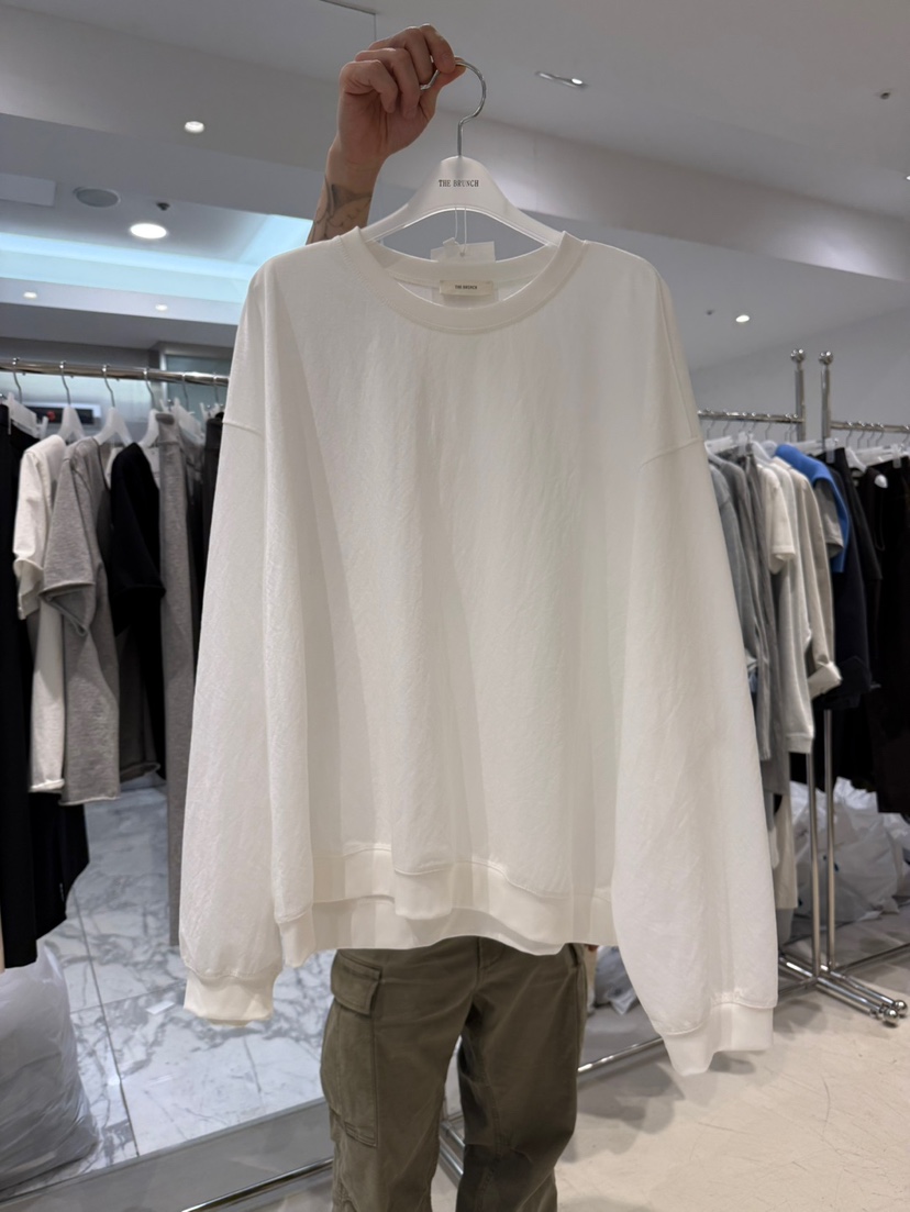 THE BRUNCH韓國代購女裝新品職業推薦26春夏休閑衛衣寬松THE BRUNCH衛衣圖色1