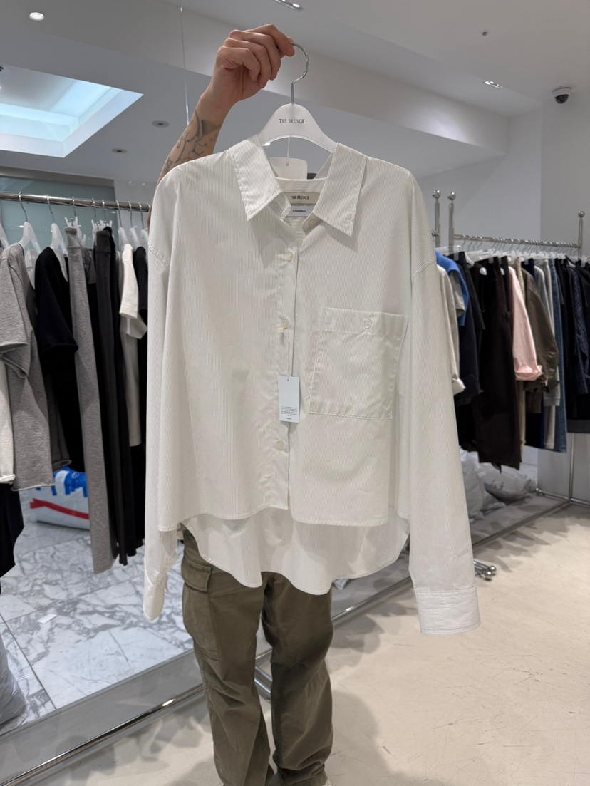 THE BRUNCH韓國東大門直郵女裝新品熱賣人氣推薦襯衫蕾絲衫THE BRUNCH襯衫/蕾絲衫圖色1