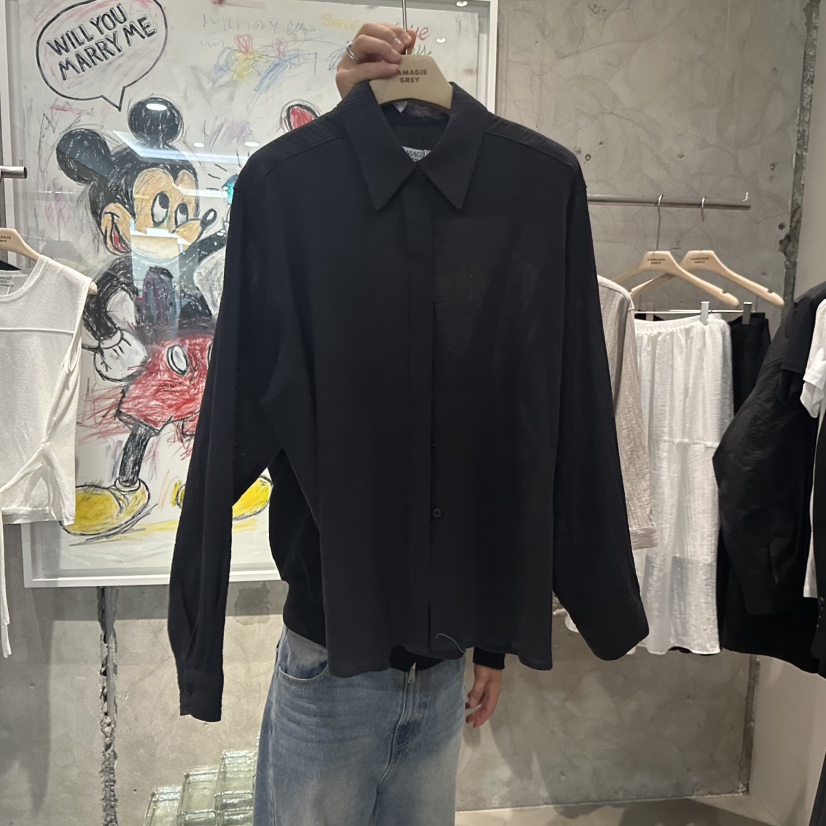 LAMAGIEPIE/LAMAGIE GREY韓國代購女裝新品推薦襯衫蕾絲衫LAMAGIEPIE/LAMAGIE GREY襯衫/蕾絲衫圖色3