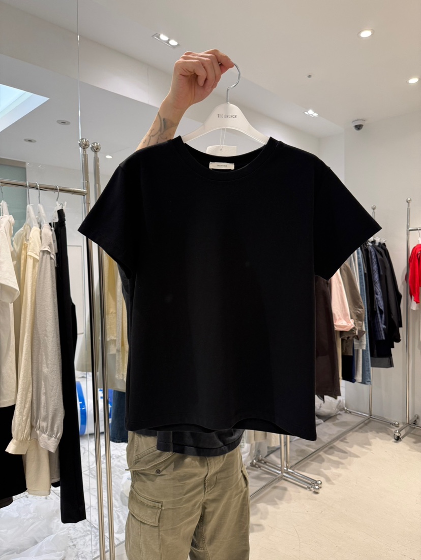 THE BRUNCH韓國代購女裝新款職業人氣熱賣休閑時尚26春夏T恤THE BRUNCHT恤圖色2