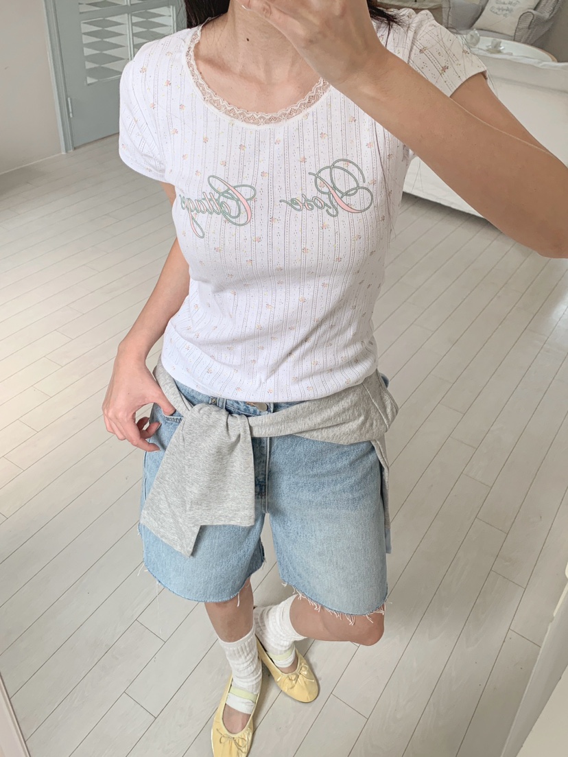 MORE THAN-P韓國東大門直郵女士新品職業時尚推薦人氣T恤MORE THANT恤