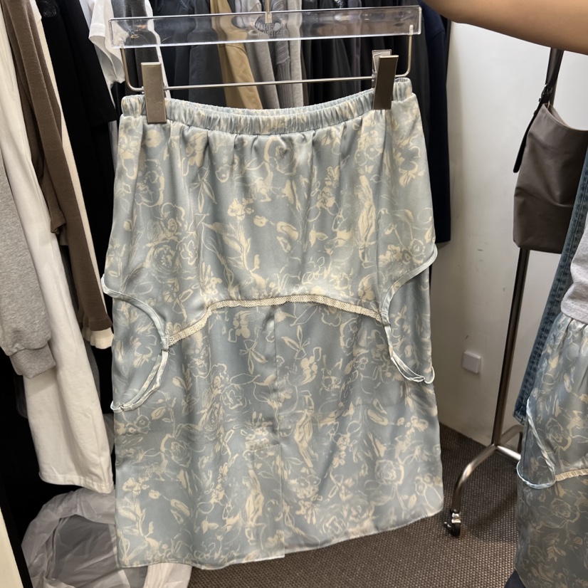 MORE THAN YESTERDAY/LOVE YOU SO MUCH韓國東大門直郵女裝新品26春夏半身裙中短裙LYSM/MORE THAN YESTERDAY半身裙/中短裙