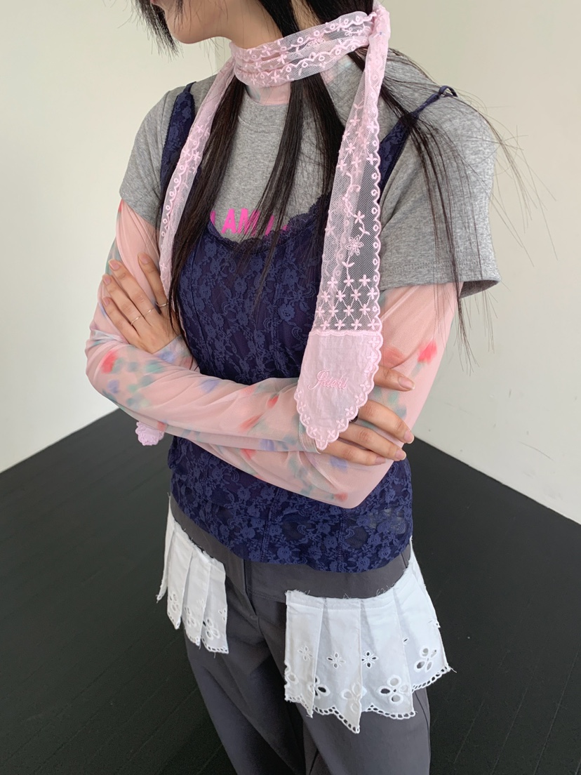 JKICHI韓國直郵實拍女裝新款職業人氣時尚26春夏圍巾披肩圍巾JKICHI圍巾/披肩