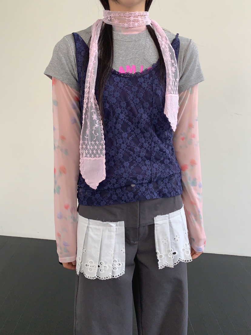 JKICHI韓國直郵實拍女裝新款職業人氣時尚26春夏圍巾披肩圍巾JKICHI圍巾/披肩