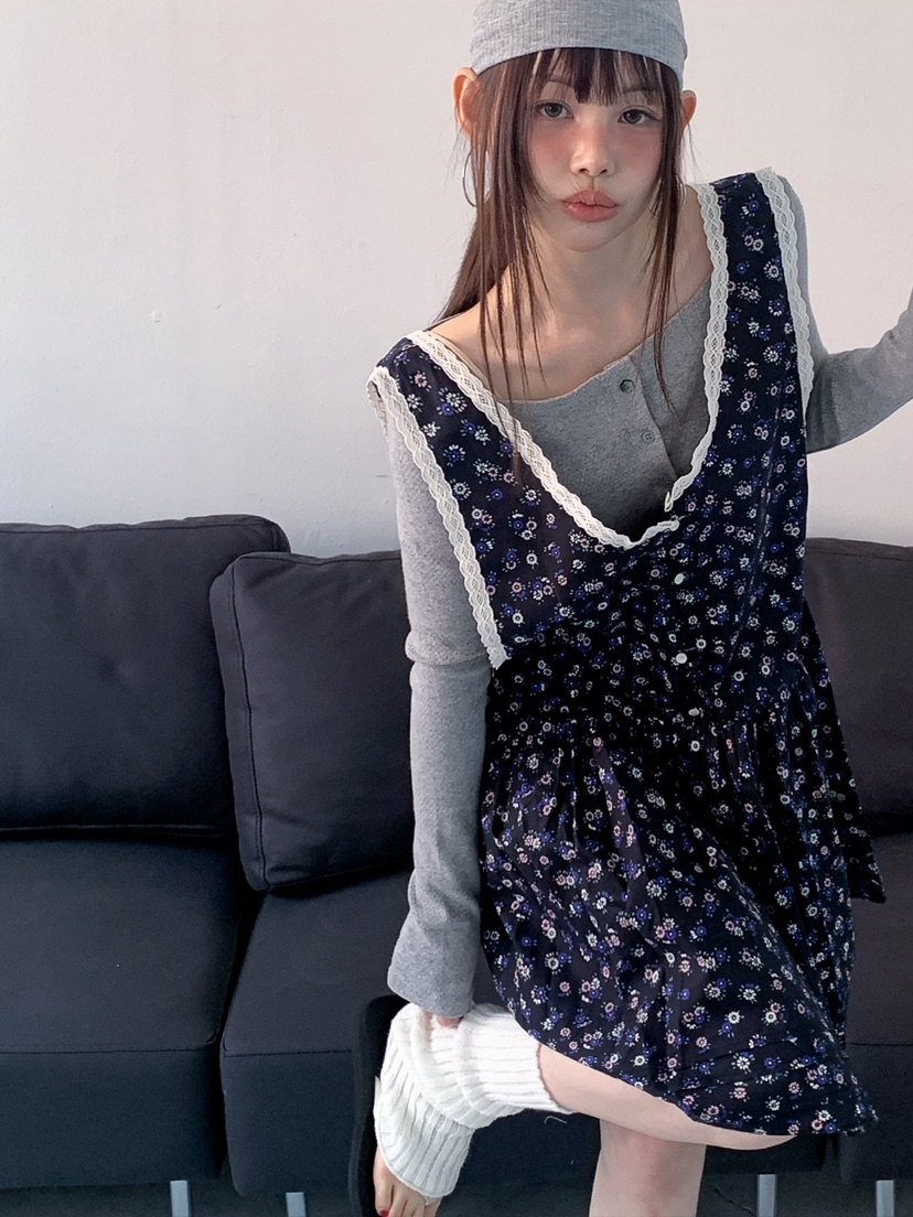 JKICHI韓國直郵實拍女士新品人氣休閑熱賣連衣裙不含內搭JKICHI連衣裙