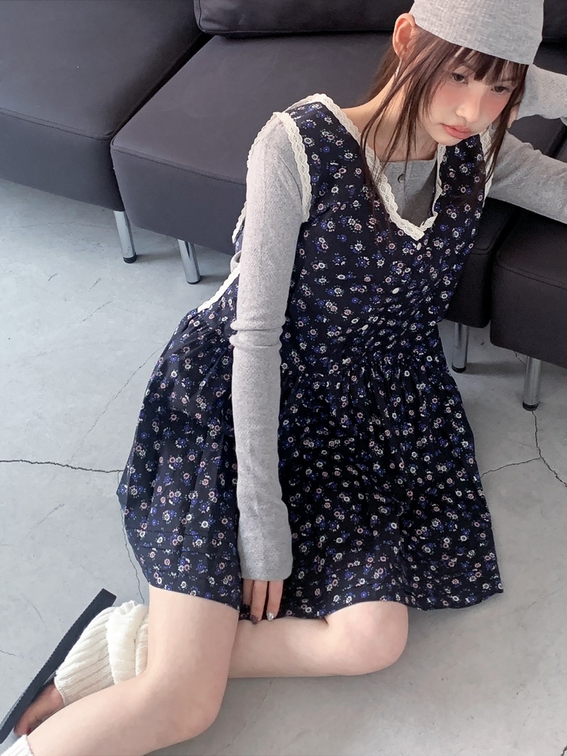 JKICHI韓國直郵實拍女士新品人氣休閑熱賣連衣裙不含內搭JKICHI連衣裙