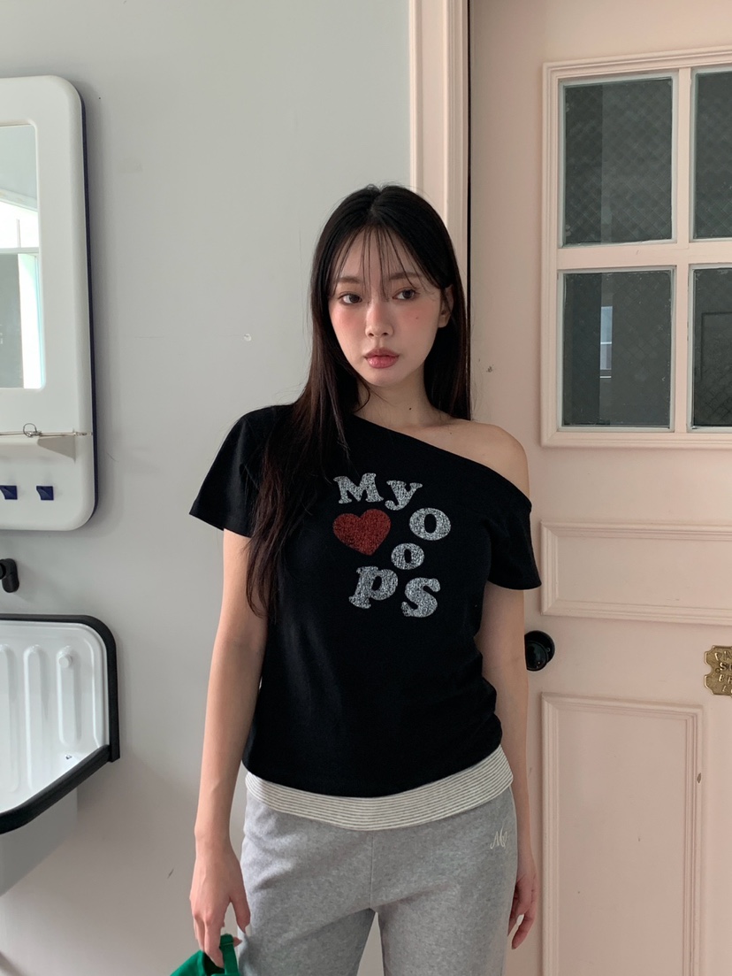 MORE THAN-P韓國東大門代購女士新款推薦26春夏職業T恤MORE THANT恤