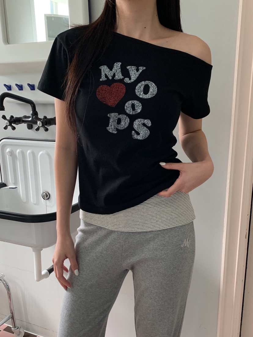 MORE THAN-P韓國東大門代購女士新款推薦26春夏職業T恤MORE THANT恤