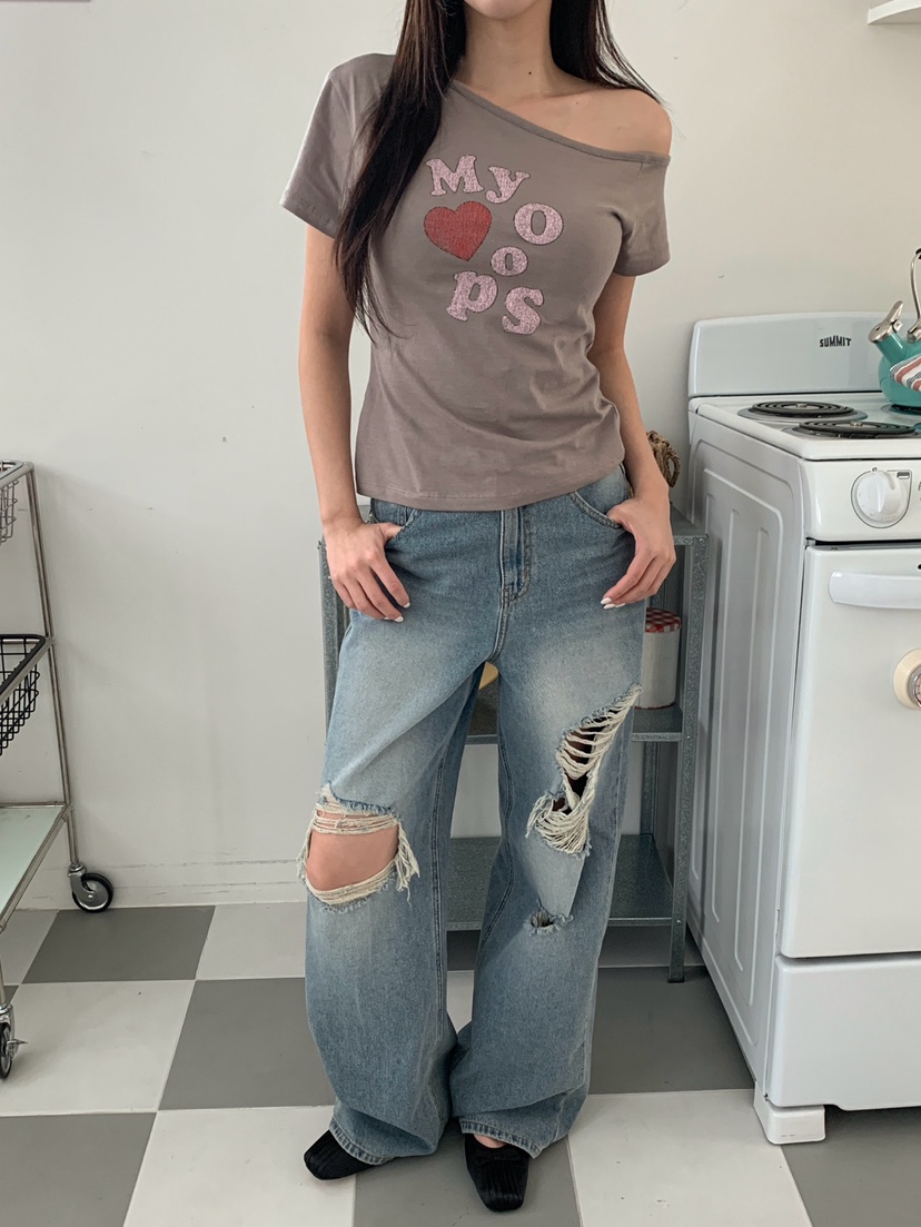 MORE THAN-P韓國東大門代購女士新款推薦26春夏職業T恤MORE THANT恤