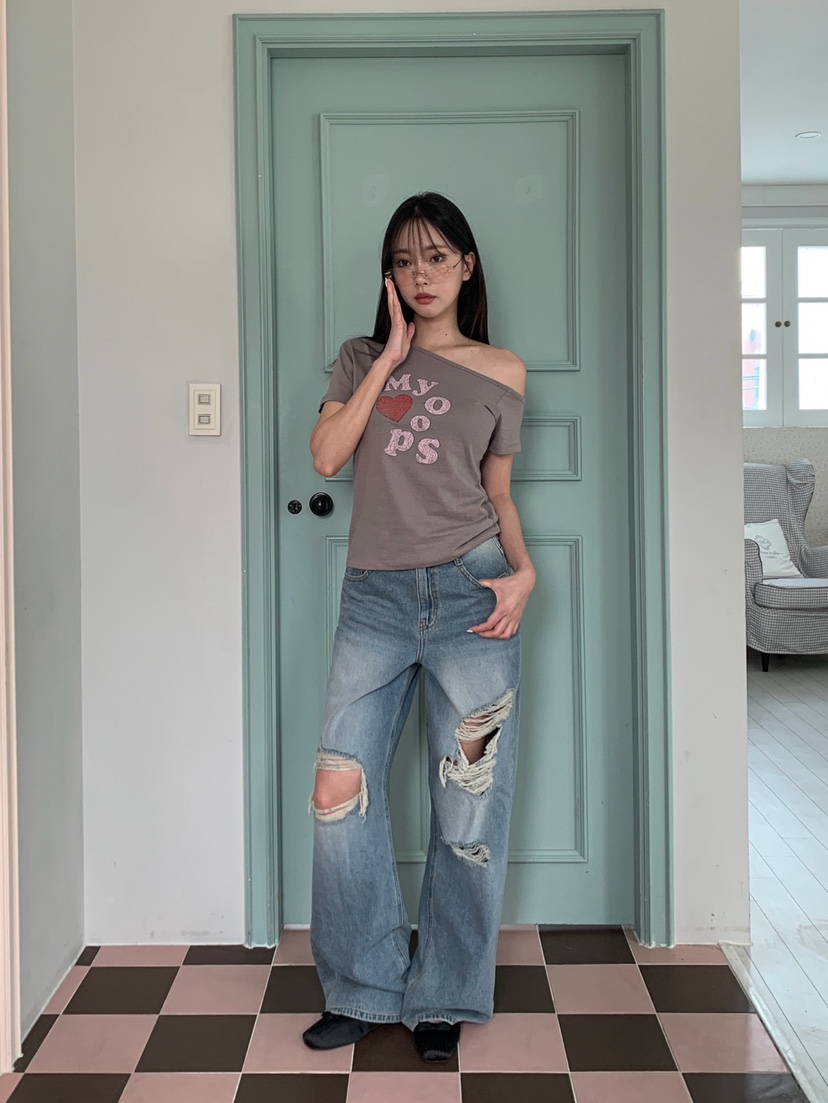 MORE THAN-P韓國東大門代購女士新款推薦26春夏職業T恤MORE THANT恤