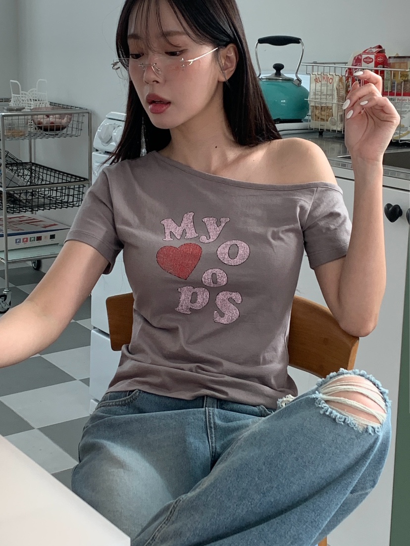 MORE THAN-P韓國東大門代購女士新款推薦26春夏職業T恤MORE THANT恤