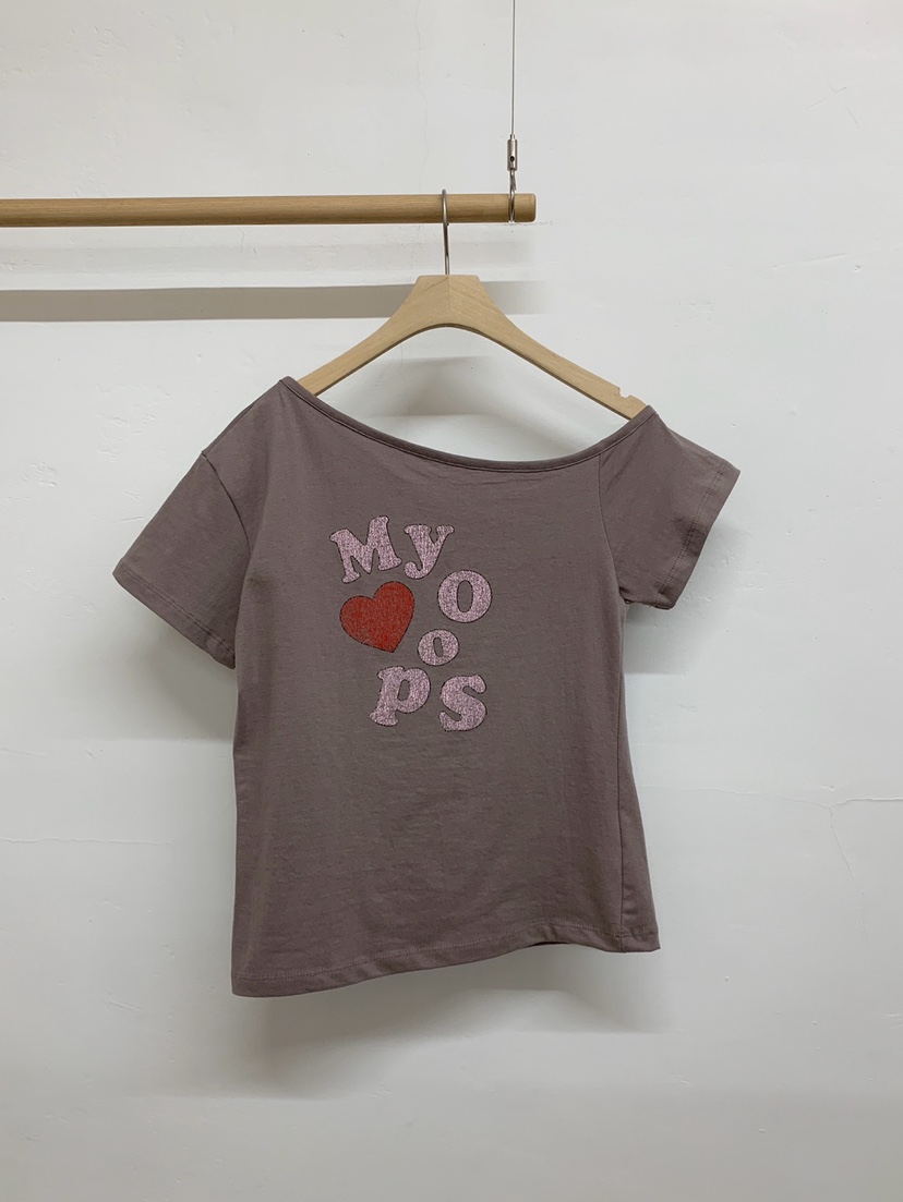 MORE THAN-P韓國東大門代購女士新款推薦26春夏職業T恤MORE THANT恤圖色2