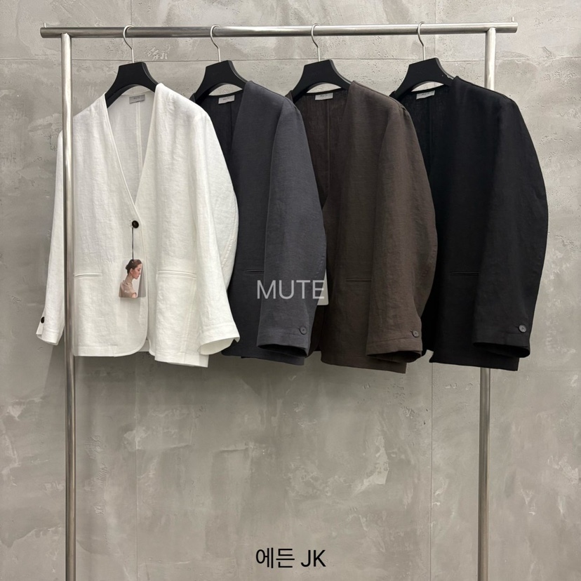 MUTE-P韓國代購女裝新品時尚職業休閑熱賣26春夏推薦夾克MUTE夾克