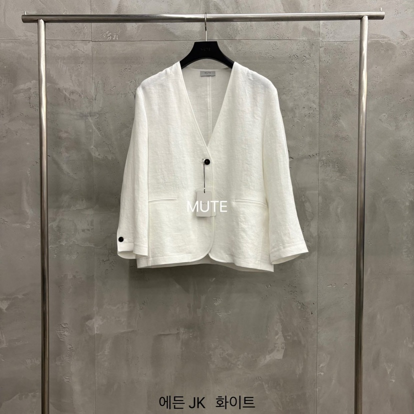 MUTE-P韓國代購女裝新品時尚職業休閑熱賣26春夏推薦夾克MUTE夾克圖色1