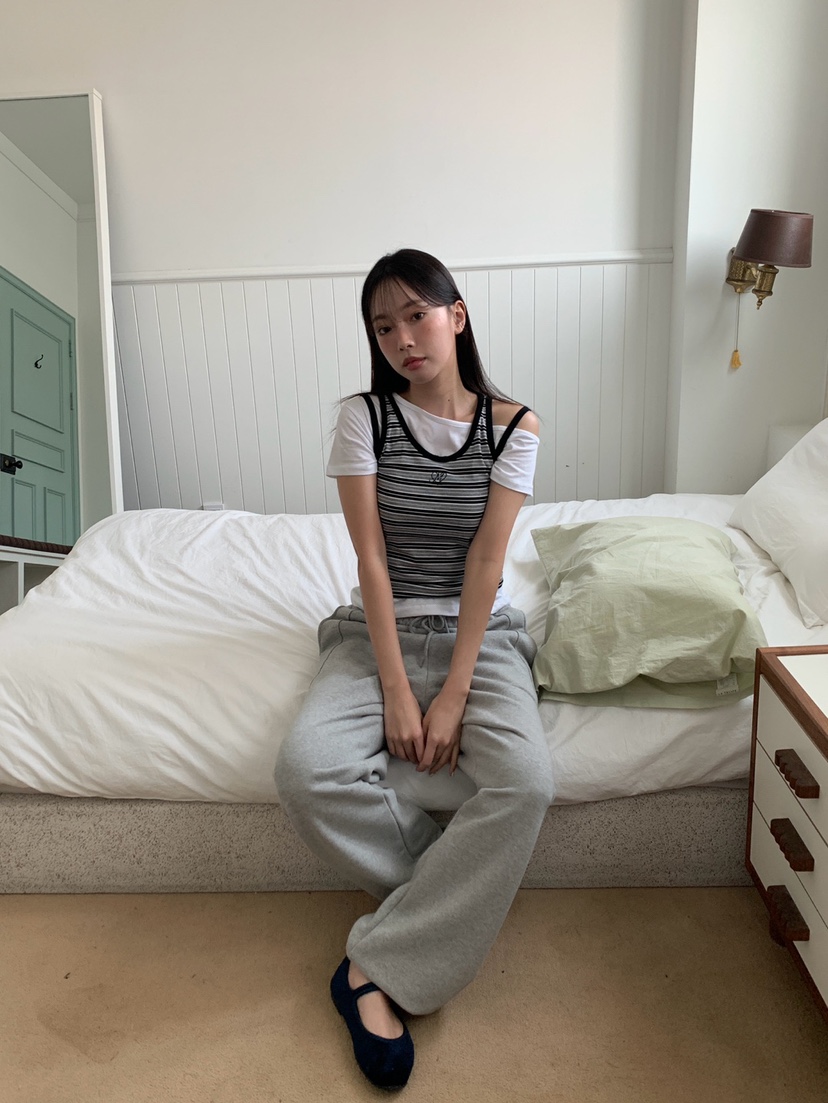 MORE THAN-P韓國東大門代購女士新品時尚職業人氣吊帶背心MORE THAN吊帶/背心