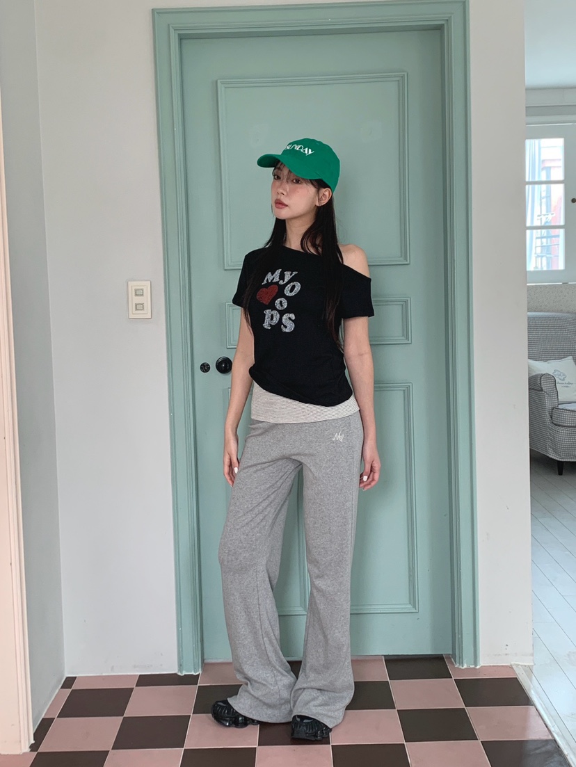 MORE THAN-P韓國東大門直郵女裝新品熱賣26春夏休閑休閑褲MORE THAN休閑褲