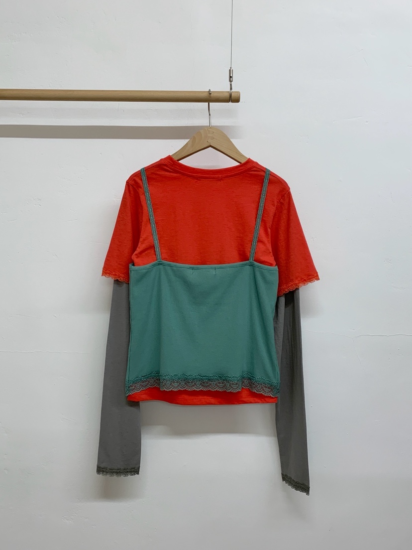 MORE THAN-P韓國代購女士新品人氣休閑26春夏職業長袖T恤MORE THAN長袖T恤