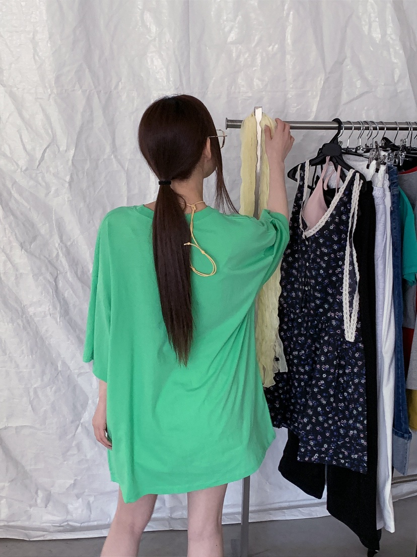 JKICHI韓國直郵實拍女裝新款推薦休閑時尚人氣職業26春夏T恤JKICHIT恤