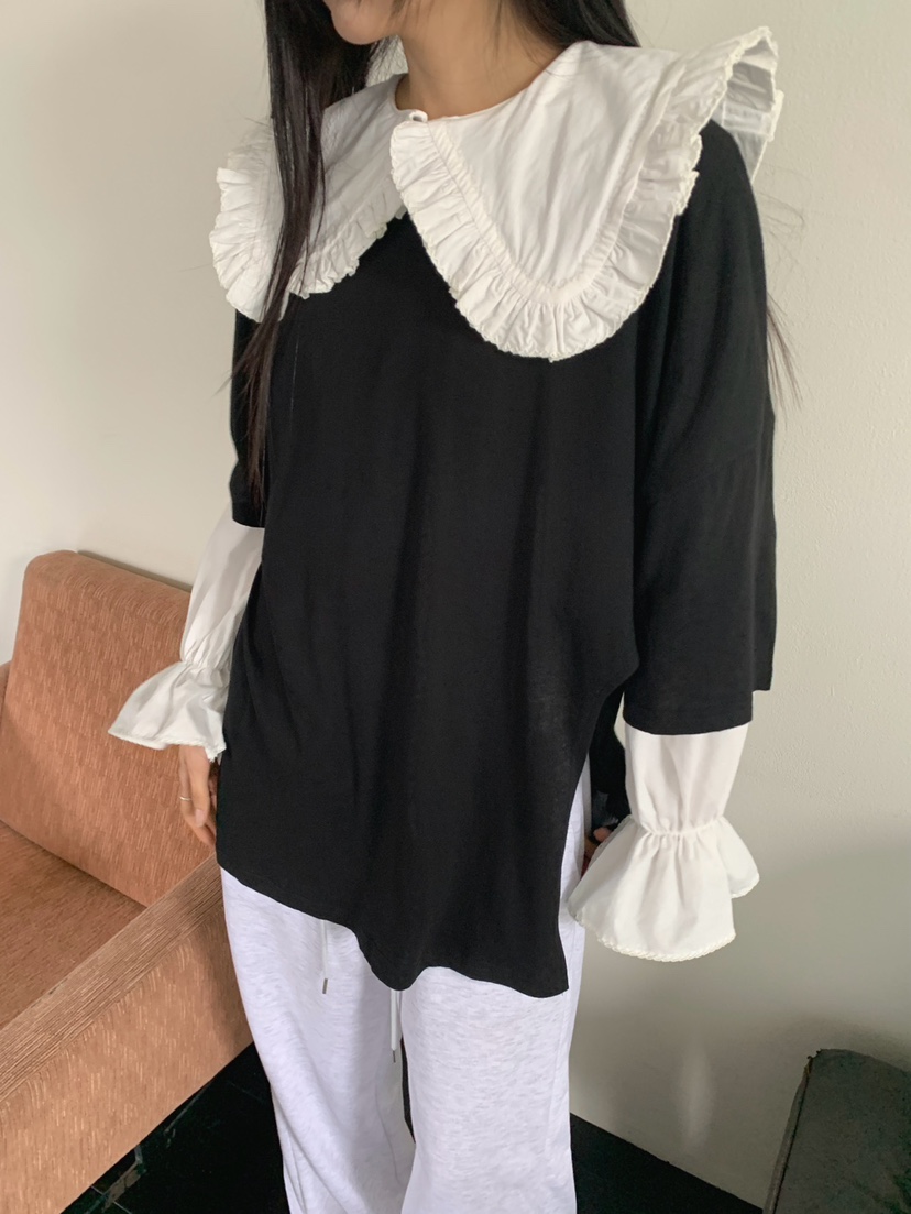 JKICHI韓國直郵實拍女裝新款推薦休閑時尚人氣職業26春夏T恤JKICHIT恤