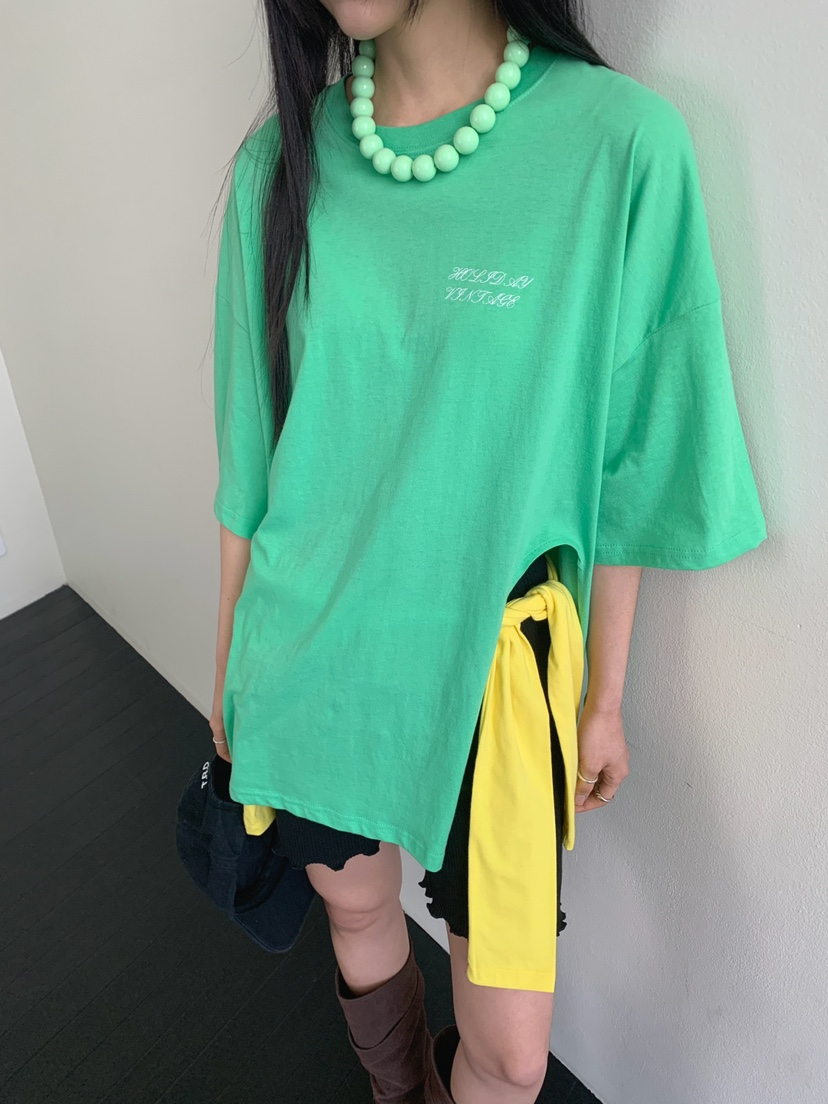 JKICHI韓國直郵實拍女裝新款推薦休閑時尚人氣職業26春夏T恤JKICHIT恤