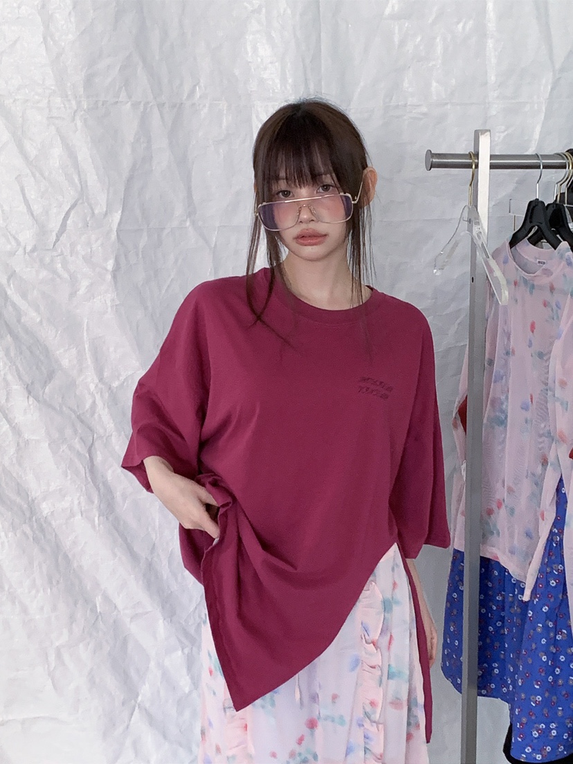 JKICHI韓國直郵實拍女裝新款推薦休閑時尚人氣職業26春夏T恤JKICHIT恤圖色2