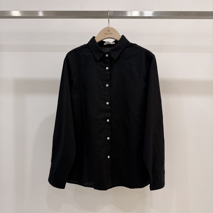 BLANC-A韓國東大門代購女士新品人氣熱賣襯衫蕾絲衫亞麻布BLANC-A襯衫/蕾絲衫圖色4