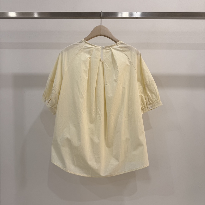 BLANC-A韓國代購女裝新款時尚人氣職業26春夏襯衫蕾絲衫BLANC-A襯衫/蕾絲衫