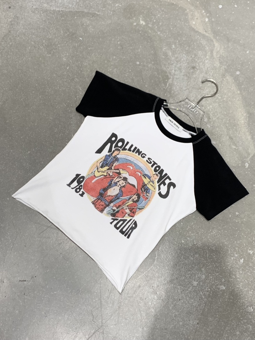 OKIE韓國東大門直郵女士新款人氣推薦休閑熱賣時尚職業T恤OKIET恤圖色2