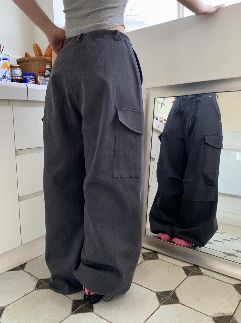 OKIE韓國直郵女裝新款職業休閑26春夏人氣推薦休閑褲工裝褲OKIE休閑褲