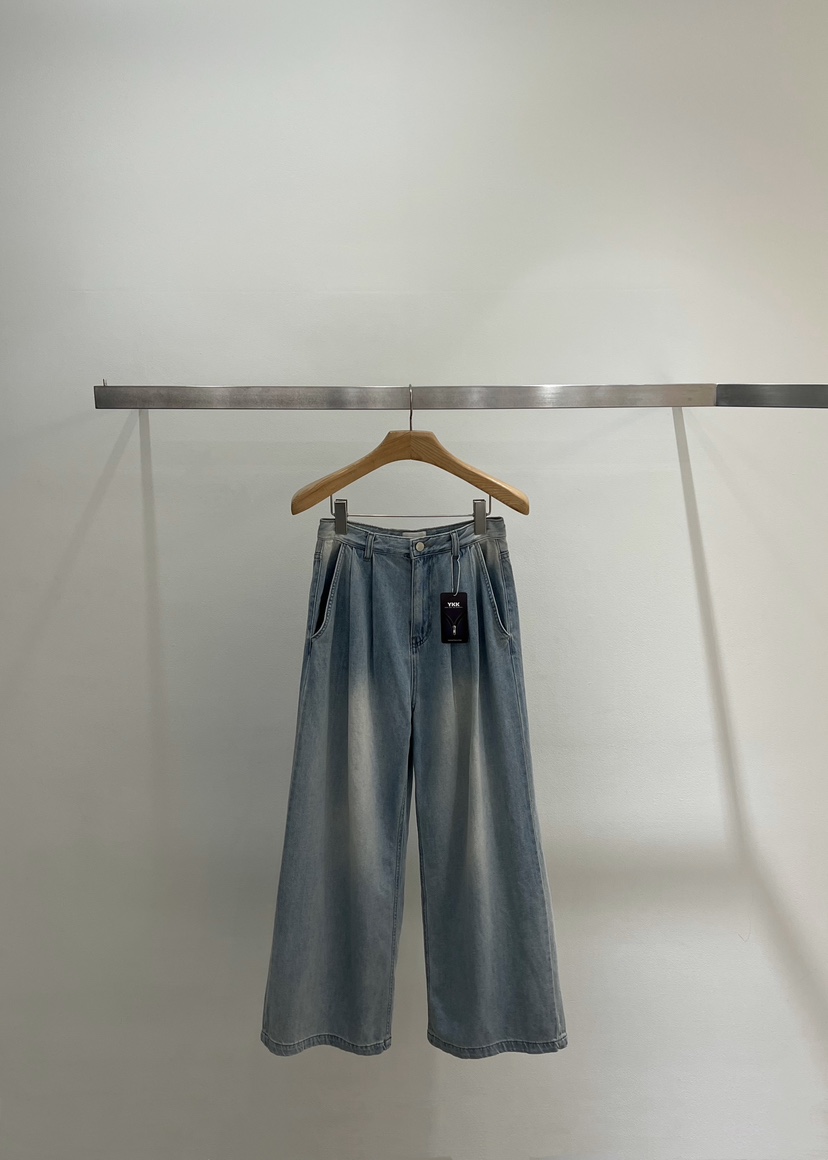 ONESTASTE韓國直郵實拍女裝新品人氣推薦26春夏熱賣牛仔褲TASTE/ONESTASTE牛仔褲圖色1