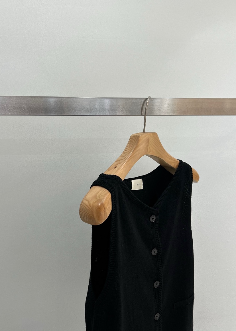 ONESTASTE韓國代購女裝新品人氣推薦26春夏休閑馬甲亞麻布TASTE/ONESTASTE馬甲