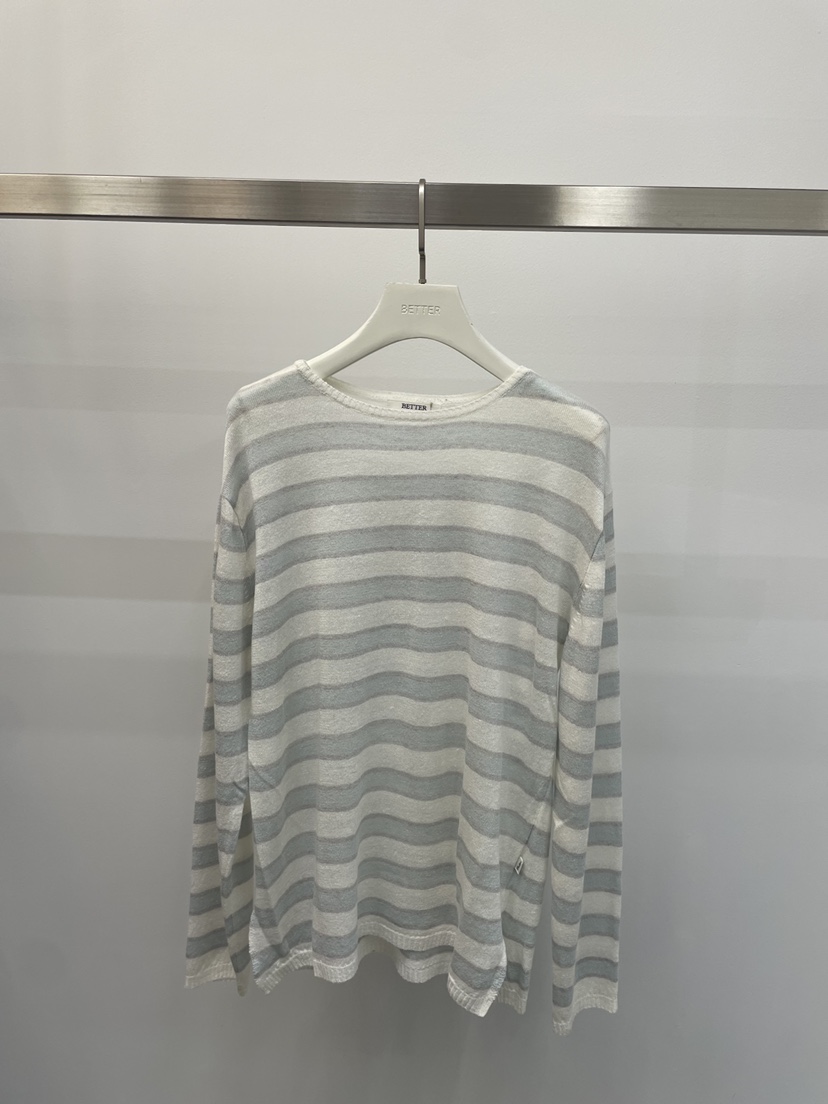 BETTER韓國東大門直郵女士新款26春夏職業時尚休閑針織衫BETTER針織衫圖色1
