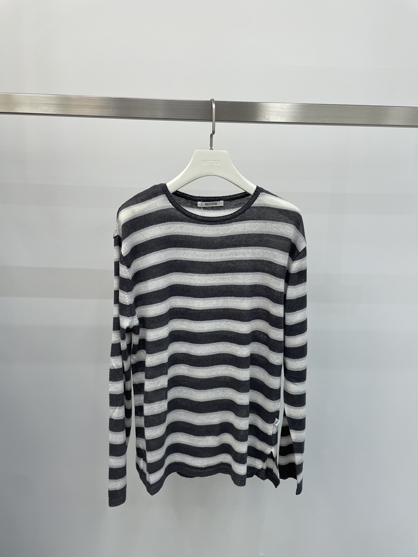 BETTER韓國東大門直郵女士新款26春夏職業時尚休閑針織衫BETTER針織衫圖色2