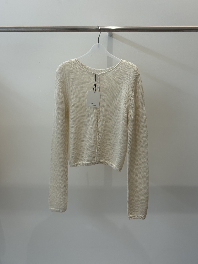 THERE韓國代購女裝新品推薦時尚26春夏人氣休閑針織衫開衫THERE針織衫圖色1