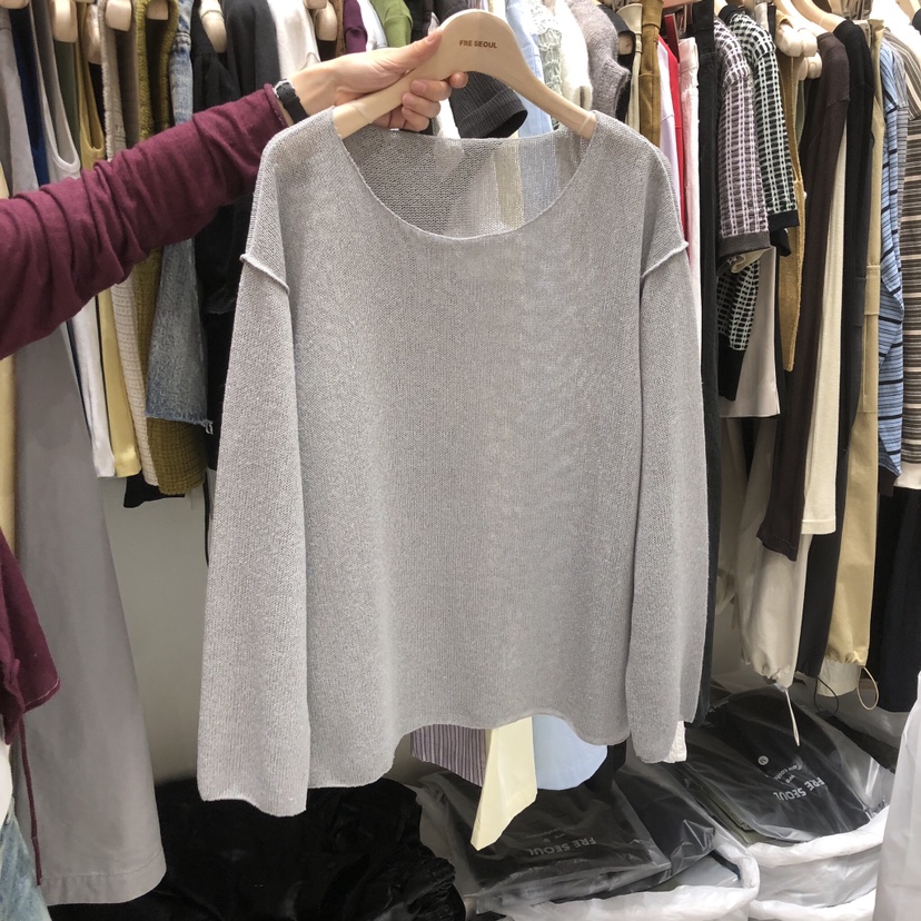 FRE韓國直郵實拍女士新品職業熱賣26春夏推薦時尚休閑針織衫FRE SEOUL針織衫圖色1