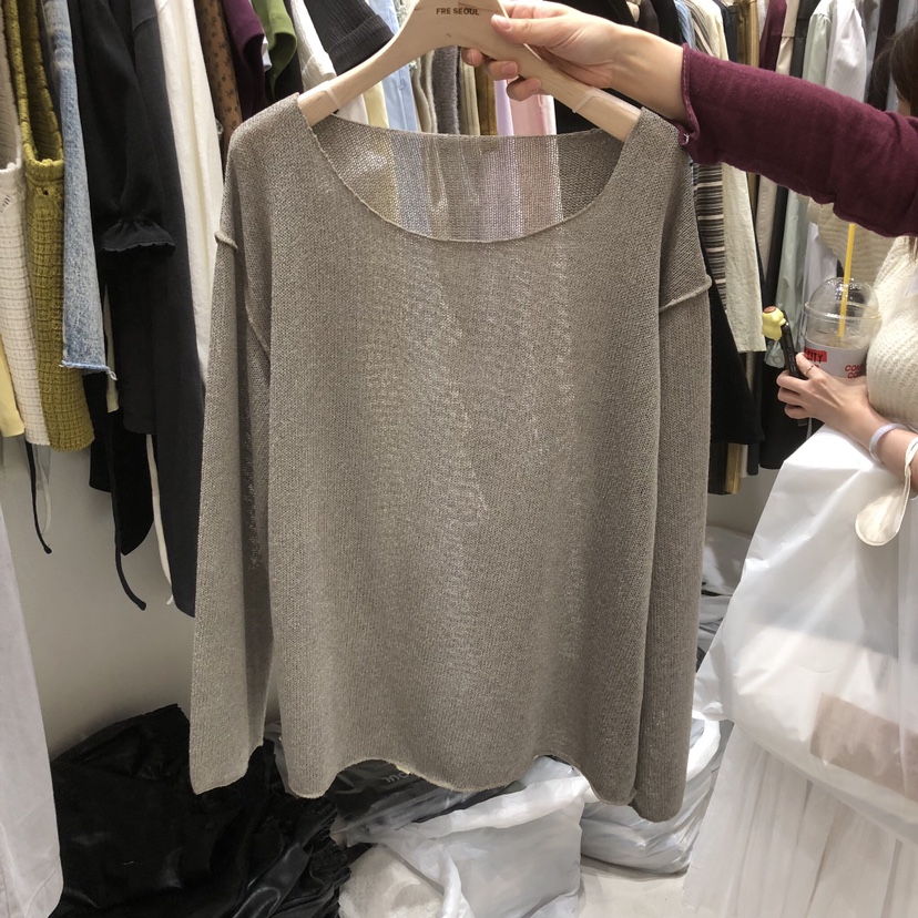 FRE韓國直郵實拍女士新品職業熱賣26春夏推薦時尚休閑針織衫FRE SEOUL針織衫圖色3