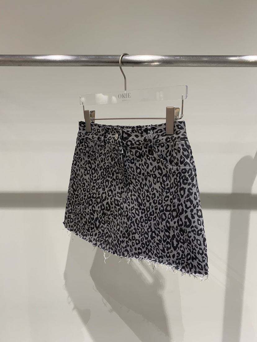 OKIE韓國代購女士新款熱賣休閑職業時尚26春夏人氣推薦裙褲OKIE裙褲圖色3灰色