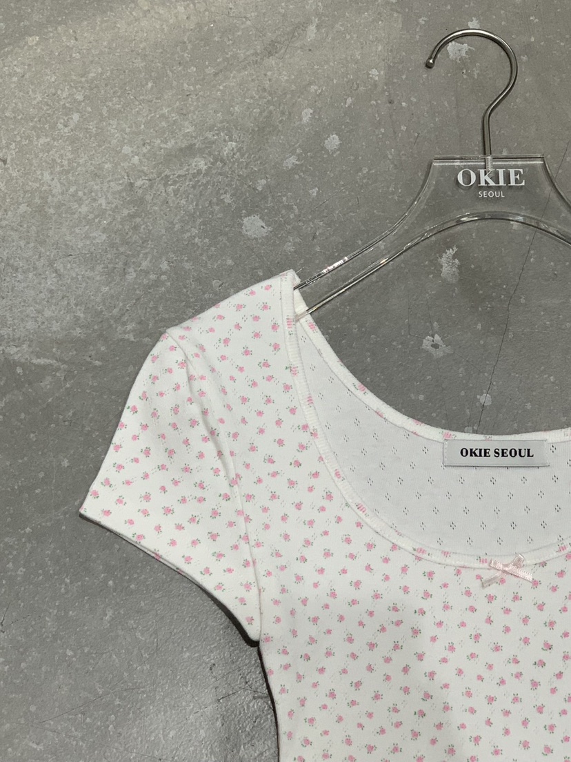 OKIE韓國代購女裝新款推薦職業熱賣人氣26春夏休閑時尚T恤OKIET恤