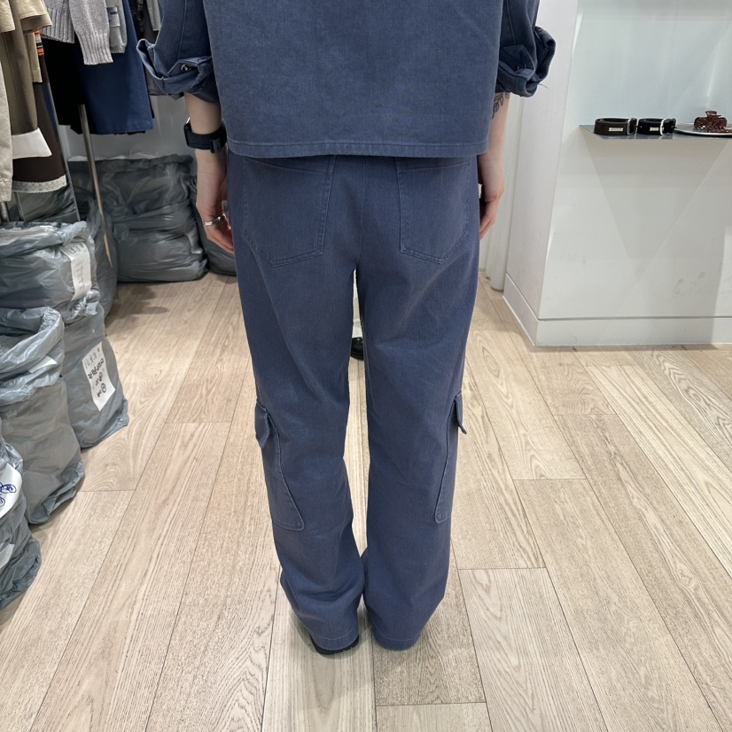 REIRAI韓國代購女士新品熱賣推薦休閑職業26春夏休閑褲口袋Reirai休閑褲