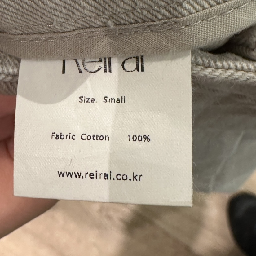 REIRAI韓國代購女士新品熱賣推薦休閑職業26春夏休閑褲口袋Reirai休閑褲