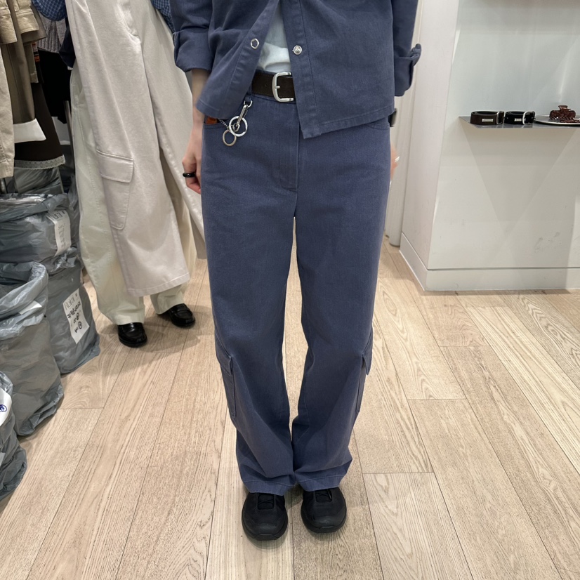 REIRAI韓國代購女士新品熱賣推薦休閑職業26春夏休閑褲口袋Reirai休閑褲圖色2