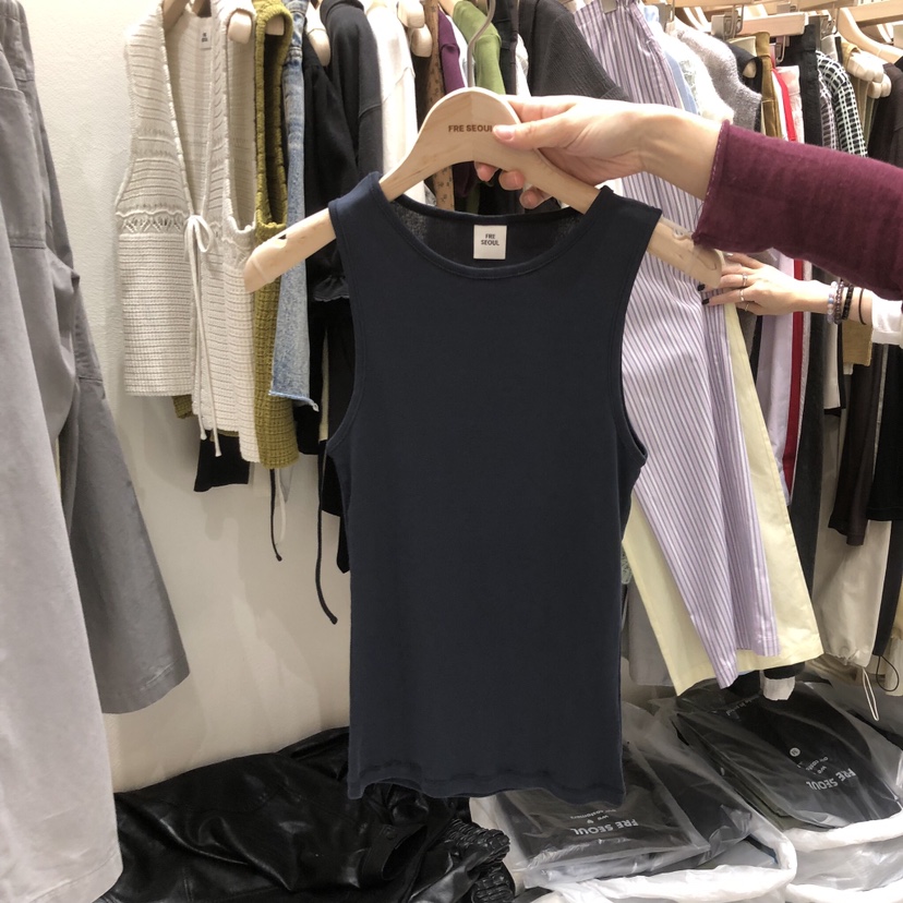 FRE韓國直郵女裝新款人氣時尚推薦熱賣26春夏休閑吊帶背心FRE SEOUL吊帶/背心圖色5
