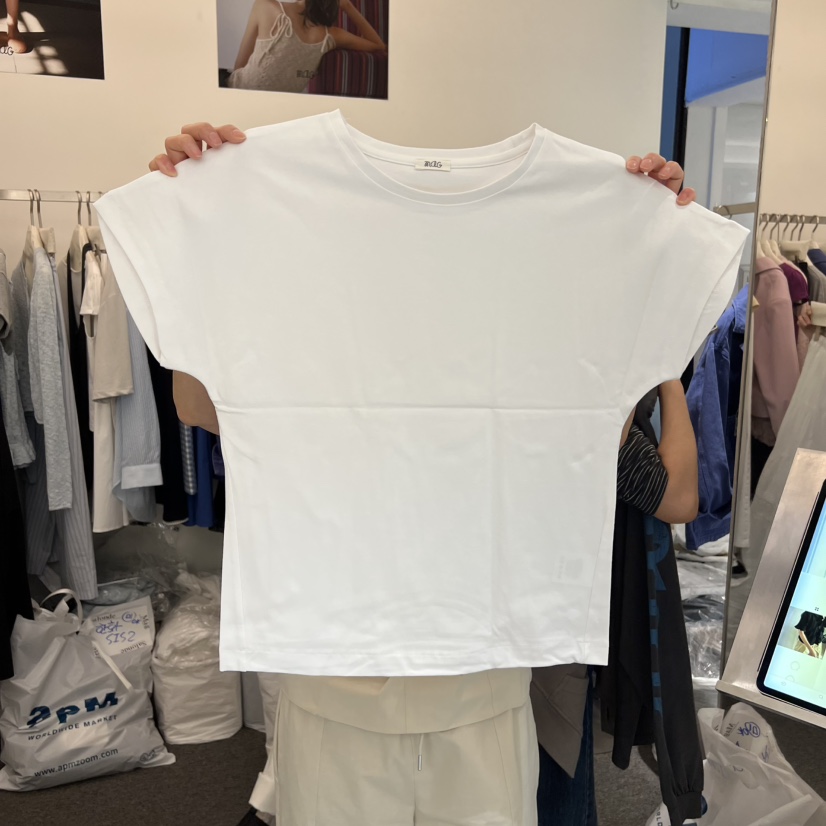 MAG韓國直郵女裝新品時尚休閑推薦職業熱賣26春夏人氣T恤MAGT恤圖色2