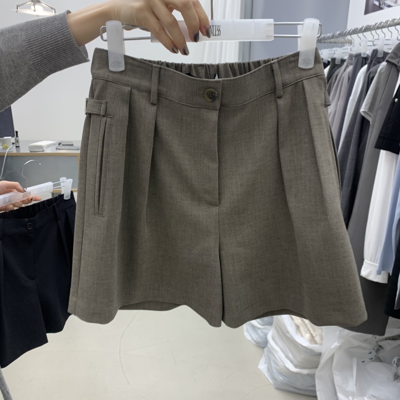 STAINLESS韓國代購女裝新款時尚休閑推薦熱賣人氣職業短褲STAINLESS短褲圖色1