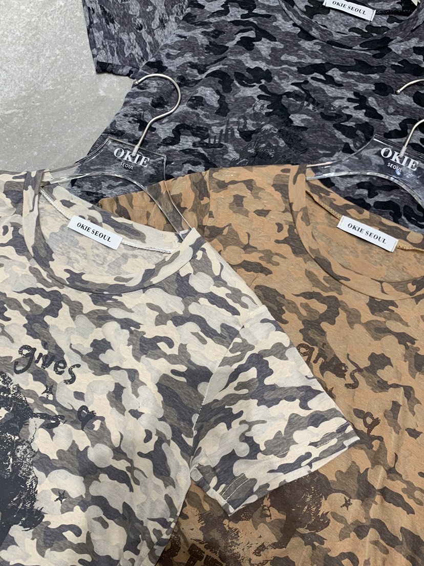 OKIE韓國直郵女士新款推薦職業26春夏休閑人氣時尚熱賣T恤OKIET恤