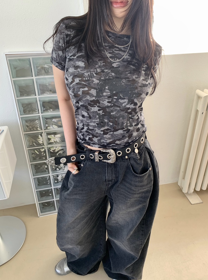 OKIE韓國直郵女士新款推薦職業26春夏休閑人氣時尚熱賣T恤OKIET恤