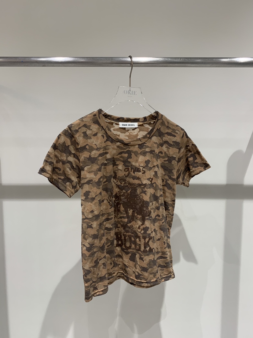 OKIE韓國直郵女士新款推薦職業26春夏休閑人氣時尚熱賣T恤OKIET恤圖色2