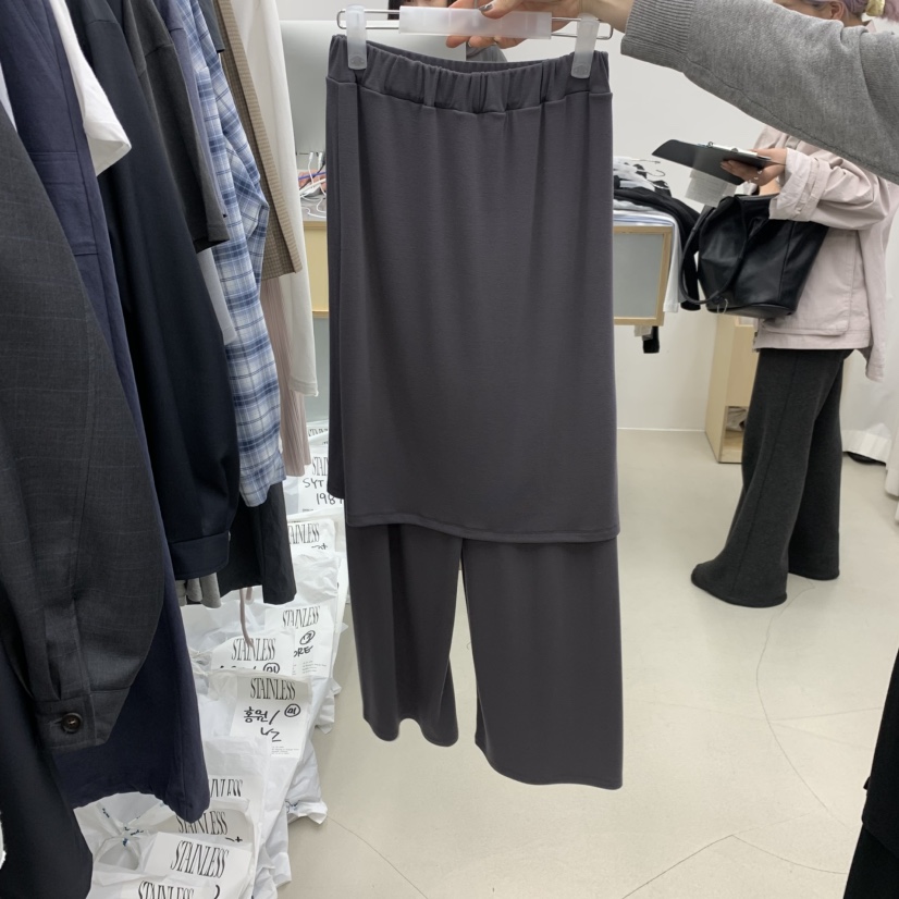 STAINLESS韓國代購女裝新款26春夏推薦休閑職業時尚熱賣裙褲STAINLESS裙褲