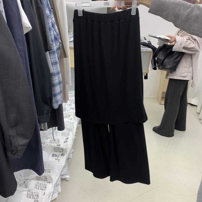 STAINLESS韓國代購女裝新款26春夏推薦休閑職業時尚熱賣裙褲STAINLESS裙褲圖色2