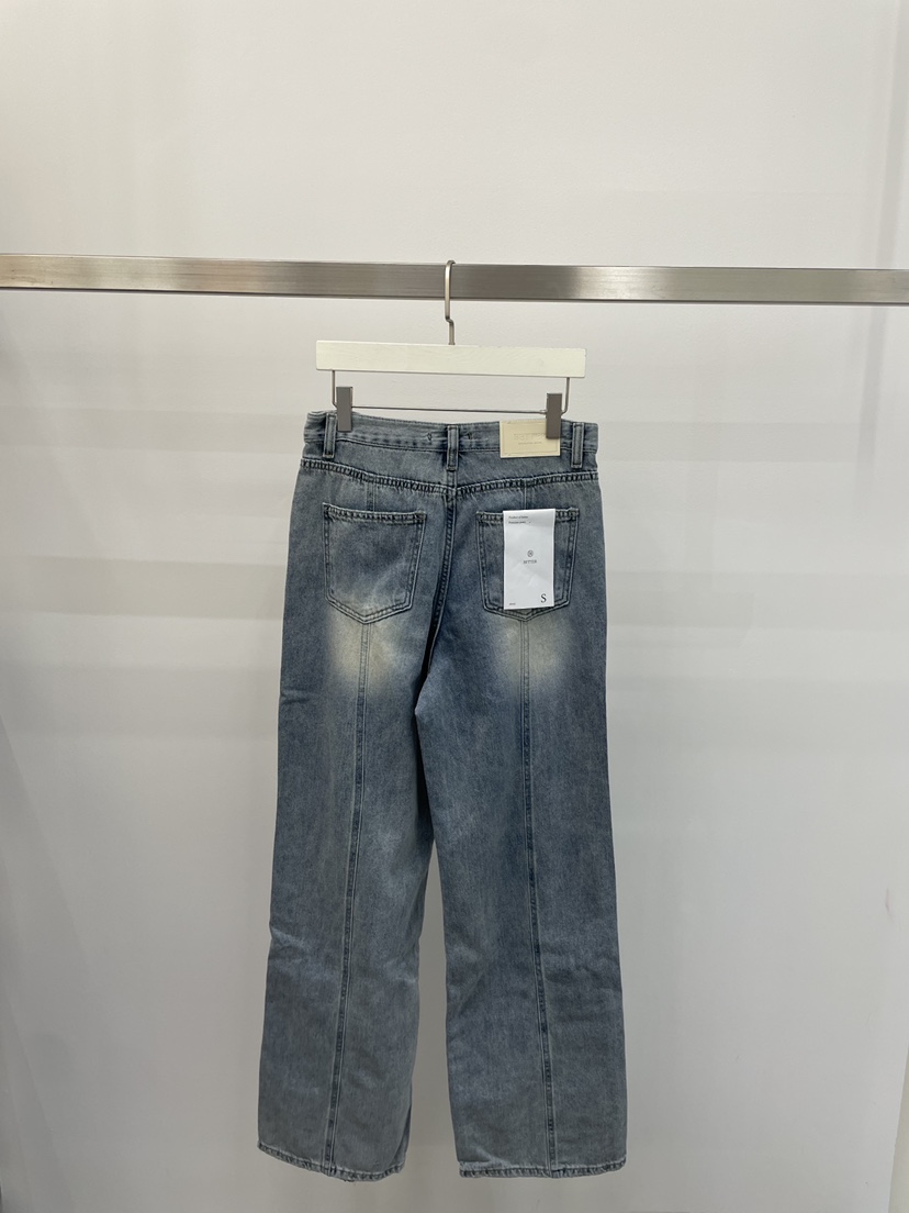 BETTER韓國東大門直郵女士新款熱賣人氣職業推薦26春夏牛仔褲BETTER牛仔褲